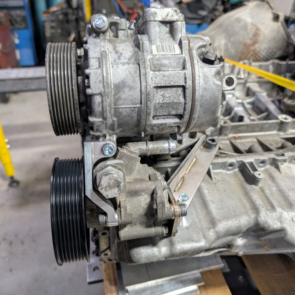 BMW N55 Power Steering Relocation Kit - S55 Oil Pan Swap