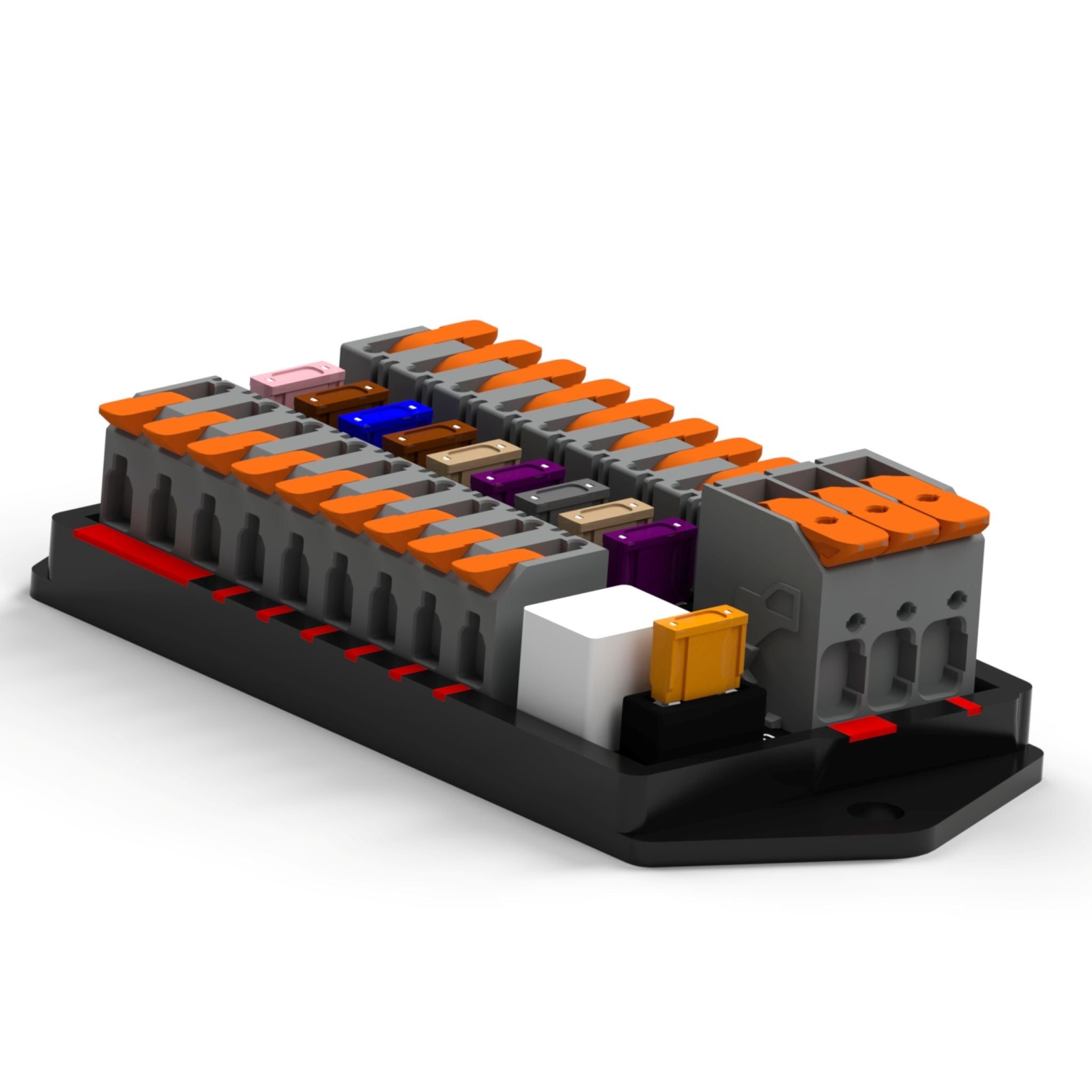 Toolless Fuse Block (Switched)